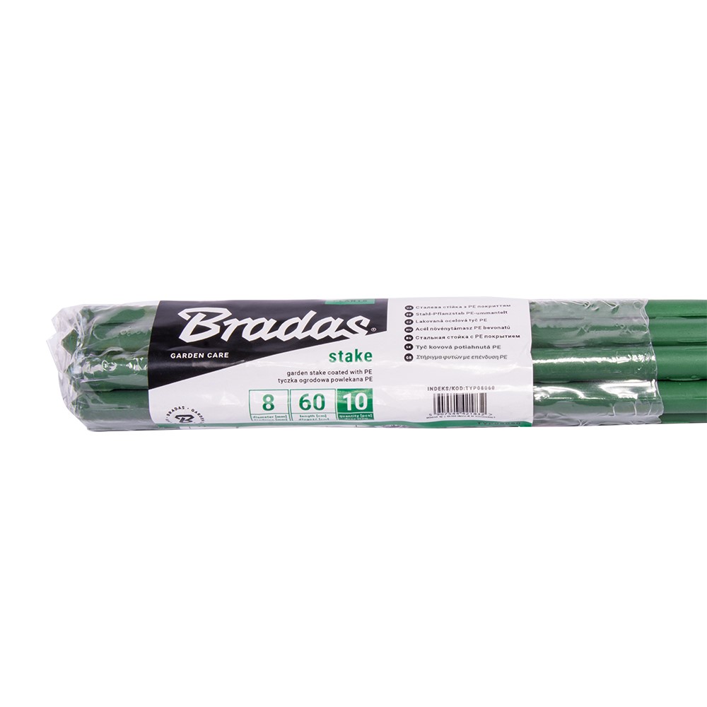 Suport plante de gradina 1.6 x 240 cm din otel plasticat (verde) TYP16240  BRADAS