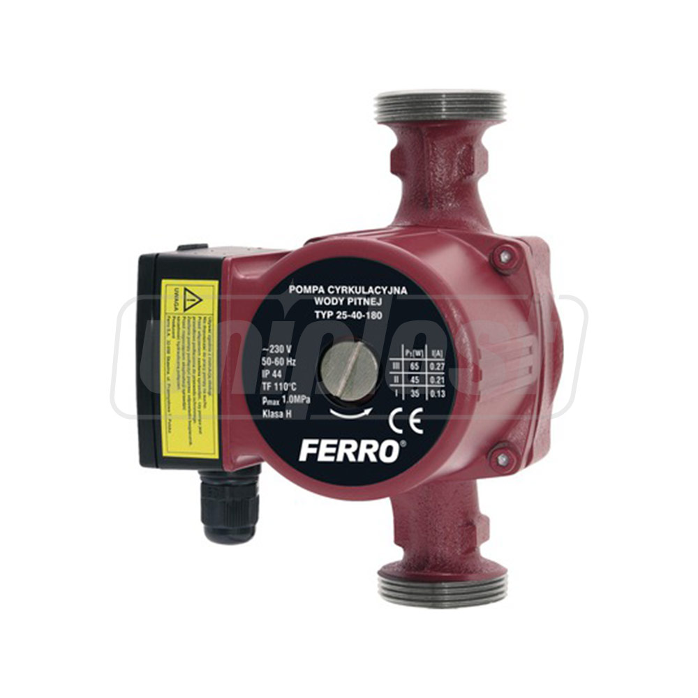 Pompa circulatie FERRO 25-40-180 0201W CL02330