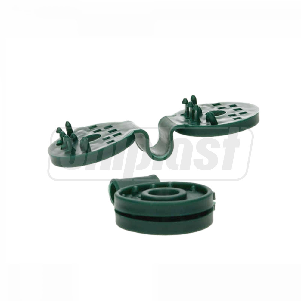 Clips plastic pentru plasa umbrire verde rotund BCK4-GR-L  BRADAS