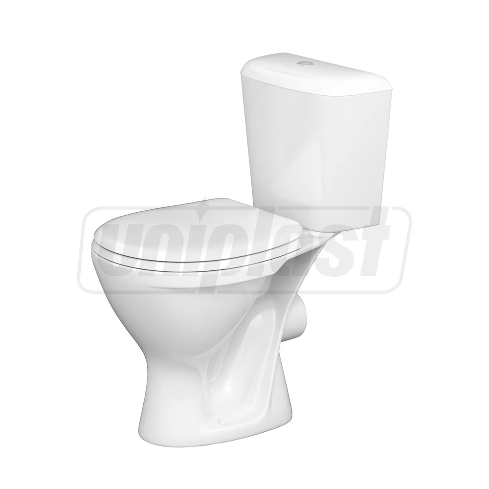 Compact 3-6 L cu alimentare inferioara Koral NEW cu capac polipropilena, evacuare orizontala 90° (109731)  CERSANIT