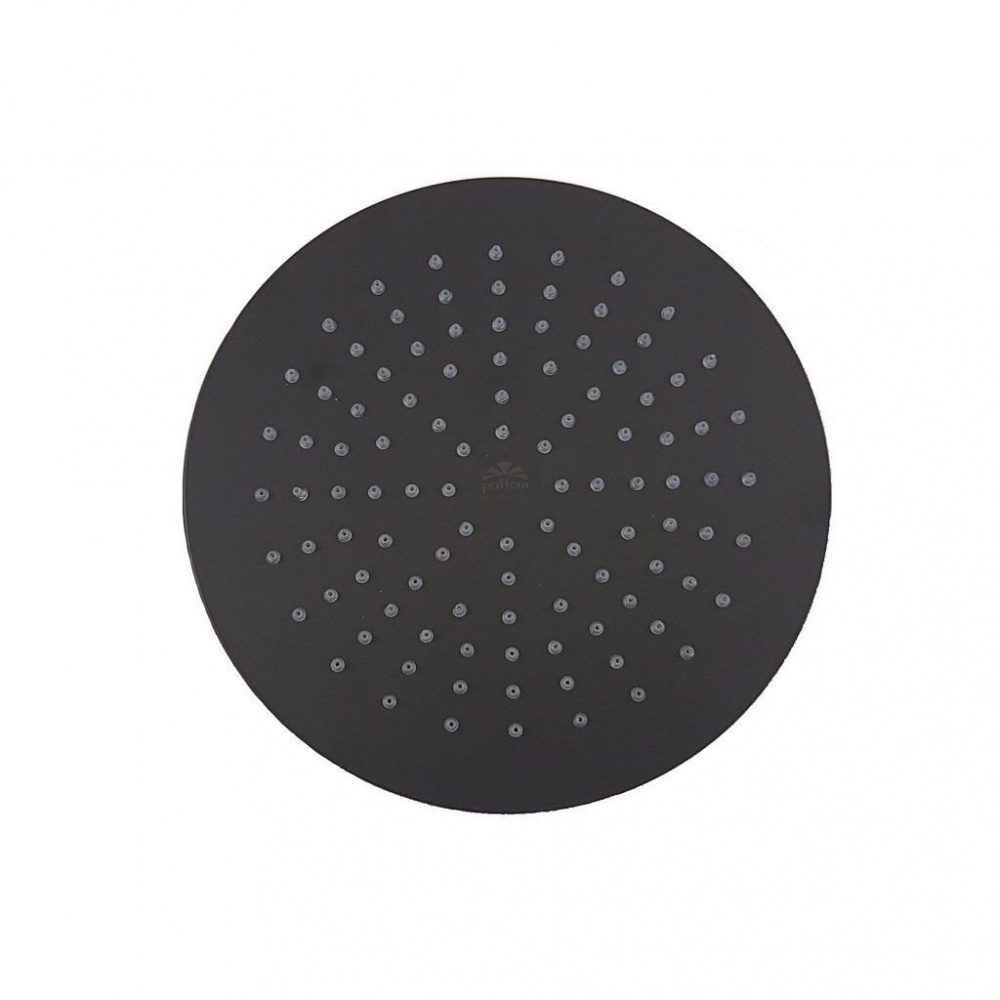 Cap de dus din tavan rotund D.300 plat (negru mat) 359MM30NOX  REMER