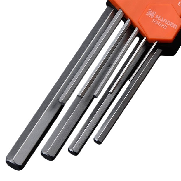 Set chei hexagonale - 9 buc. (1.5-10 mm) Pro  HARDEN
