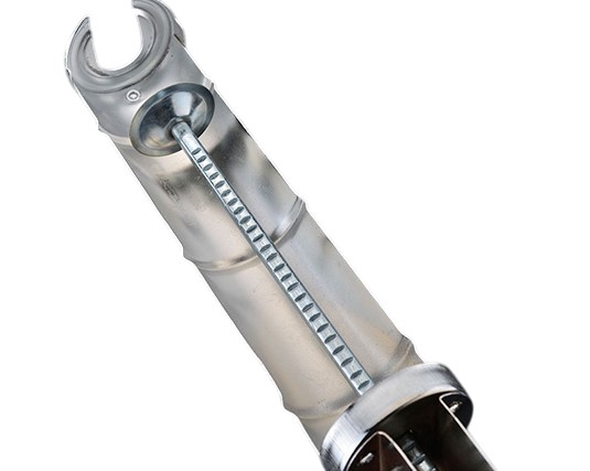 Pistol pentru silicon  9" 320/175 mm, otel, semideschis  HARDEN
