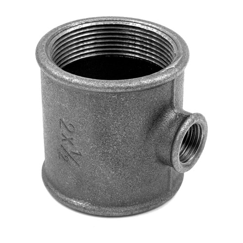 Teu redus D. 2" x 1.1/2" FI galvanizat