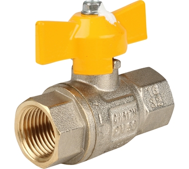 Robinet bila D.  1/2" FI/FI "GAZ" PN50 fluture 068B012  ITAP