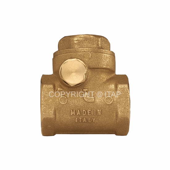Supapa retinere orizontala cu clapeta D. 3/4" FI/FI PN16 alama 1300034M  ITAP