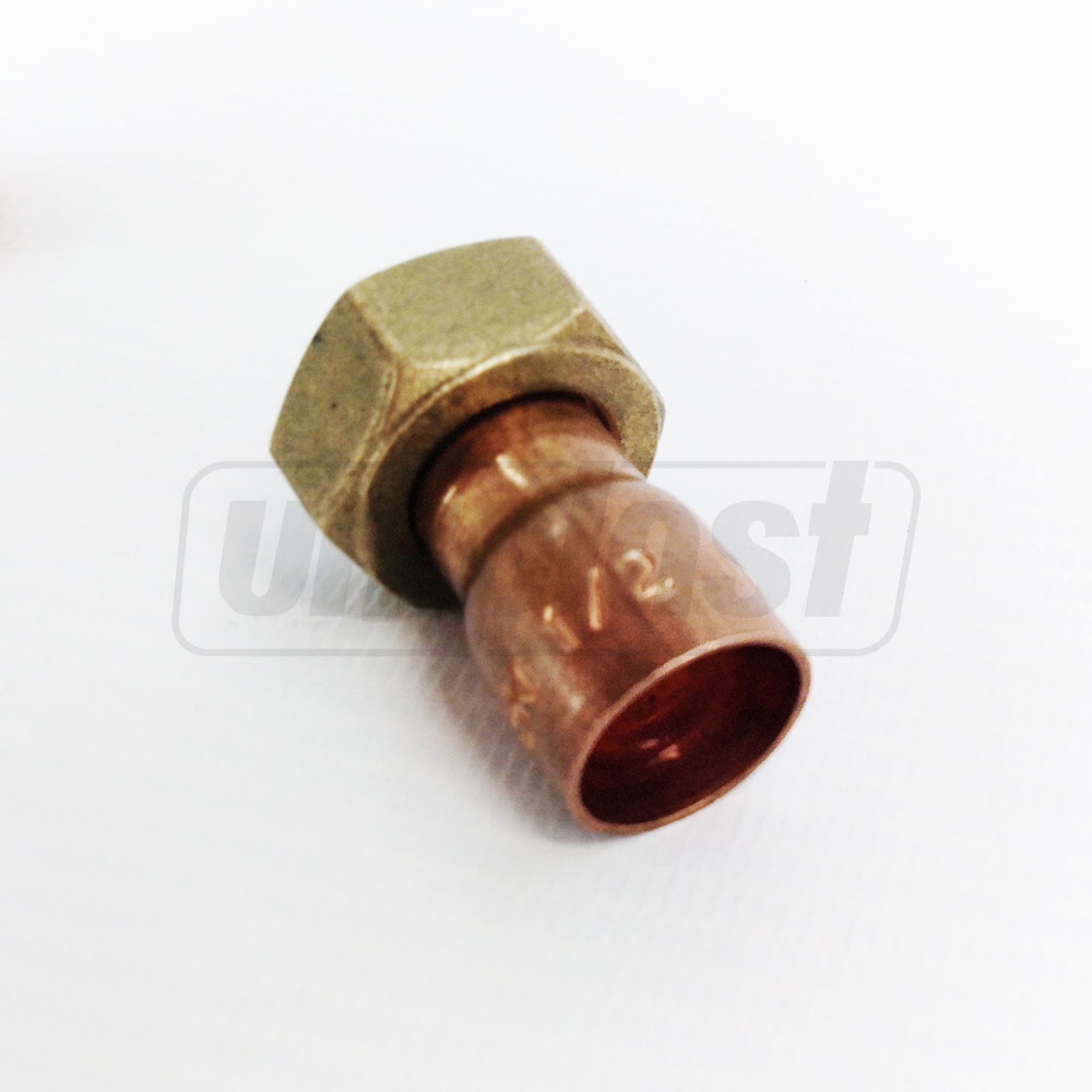 Переход для меди D. 12 x 1/2" М (под скрутку)
