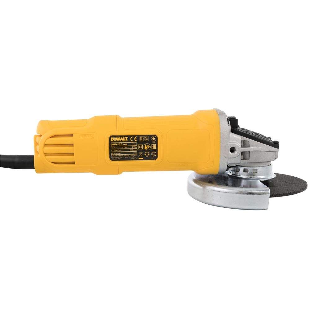 Шлифмашина угловая DWE4157 900W 125 мм  DEWALT