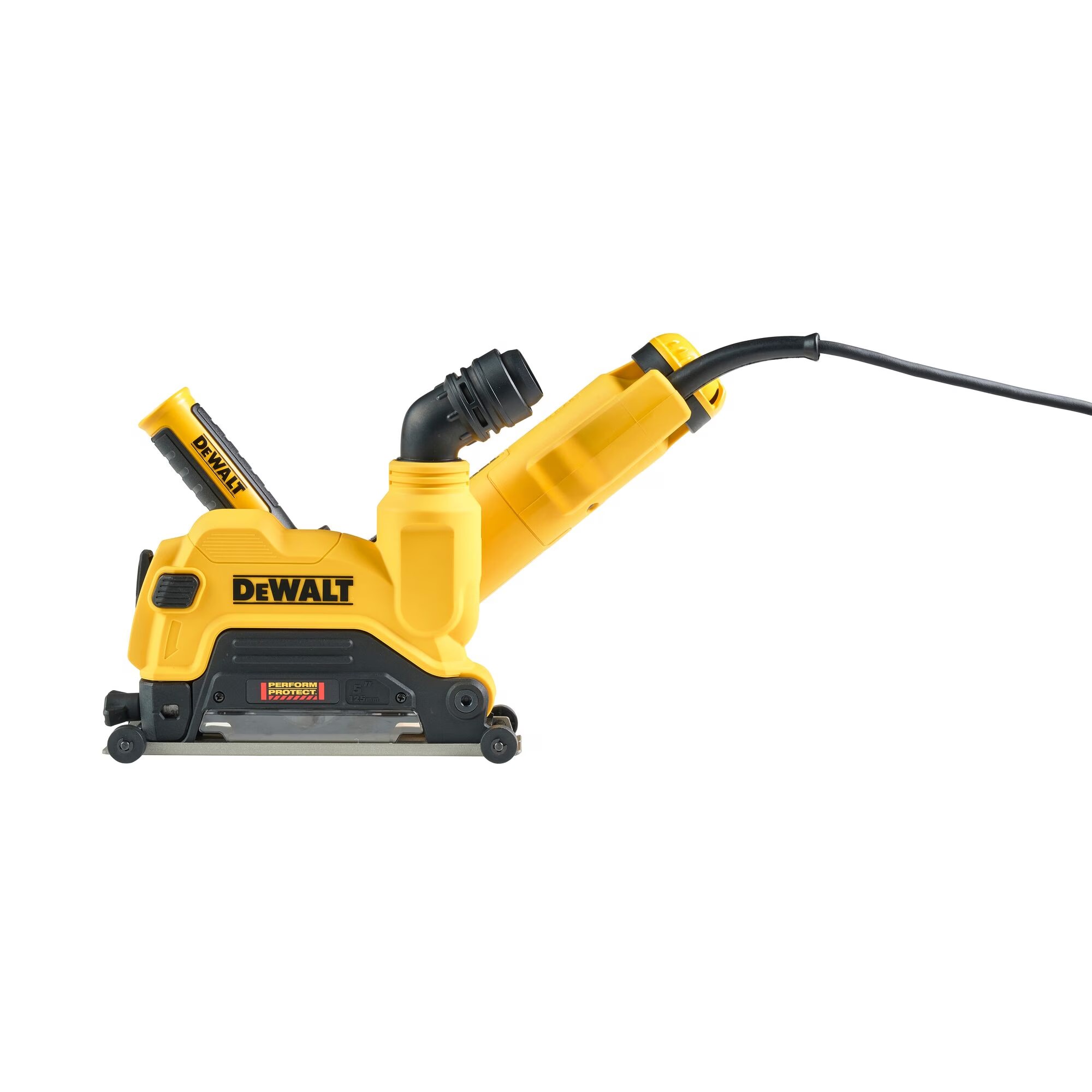 Set DWE46107 (polizor unghiular DWE4237 + protector pentru taiere beton DWE46225) 1400W  DEWALT