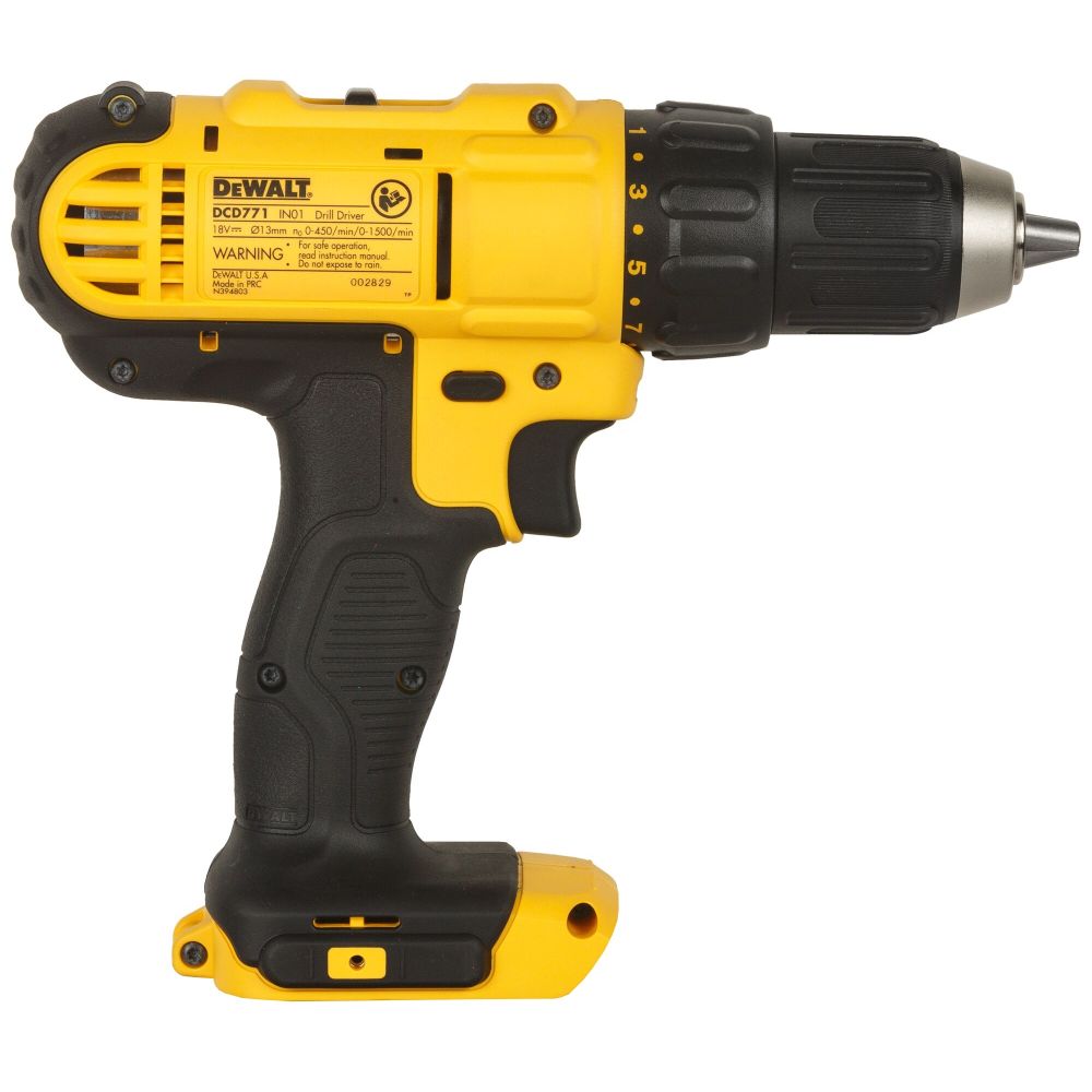 Masina de gaurit-insurubat cu acumulator DCD771D2 Li-lon 18V 2buc. x 2Ah 2 viteze  DEWALT