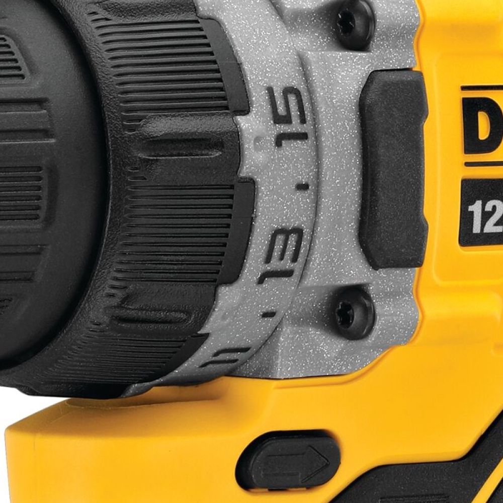 Дрель-шуруповерт с аккумулятором DCD701D2 Li-lon 12V 2шт. x 2Ah 2 скорости  DEWALT