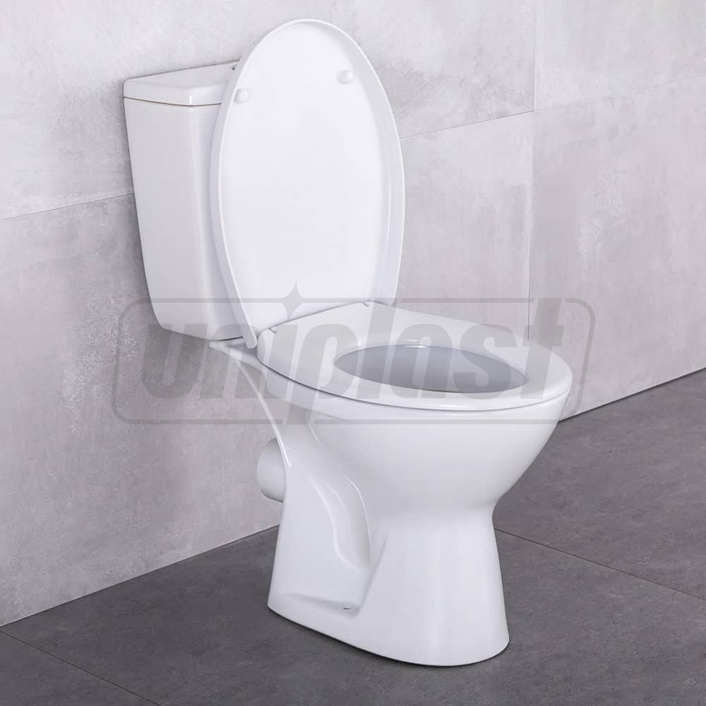 Compact 3-6 L IVA cu alimentare inferioara / cot WC excentric cu capaс (fixatoare metal) (110203)  CERSANIT