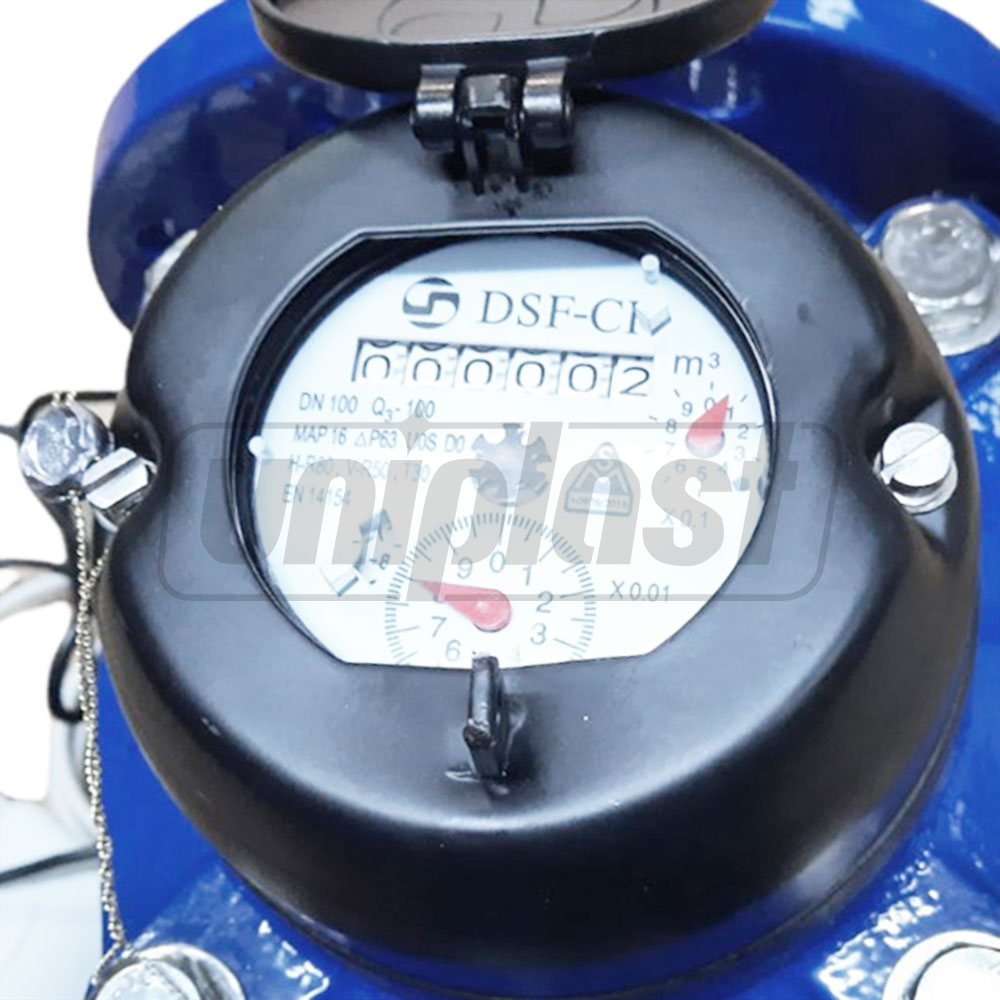 Contor D. 50 DSF-CF cu flanse si garnitura, cu radiomodul ARROW (SS)