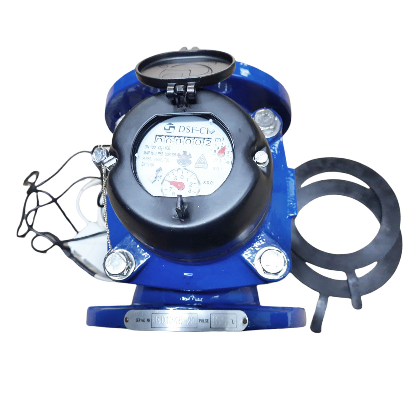 Contor D. 50 DSF-CF cu flanse si garnitura, cu radiomodul ARROW (SS)