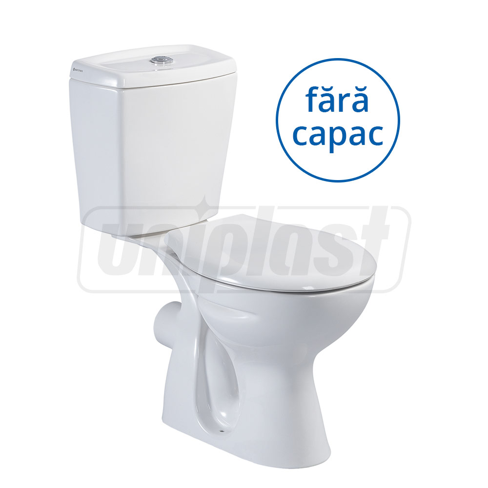 Compact 3-6 L (fara mecanism) cu alimentare inferioara KAPYA, fara capac, evacuare orizontala  EGE VITRIFIYE