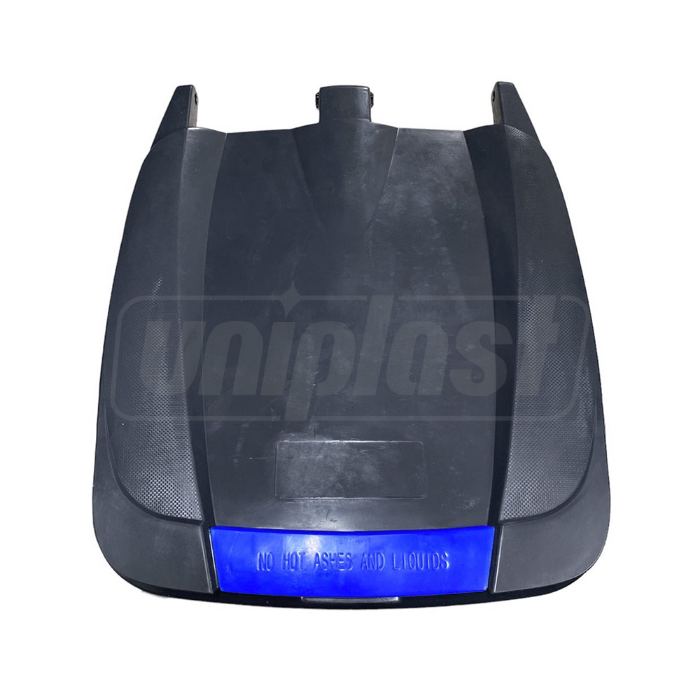 Capac pentru cos deseuri 240 L (negru) UNI