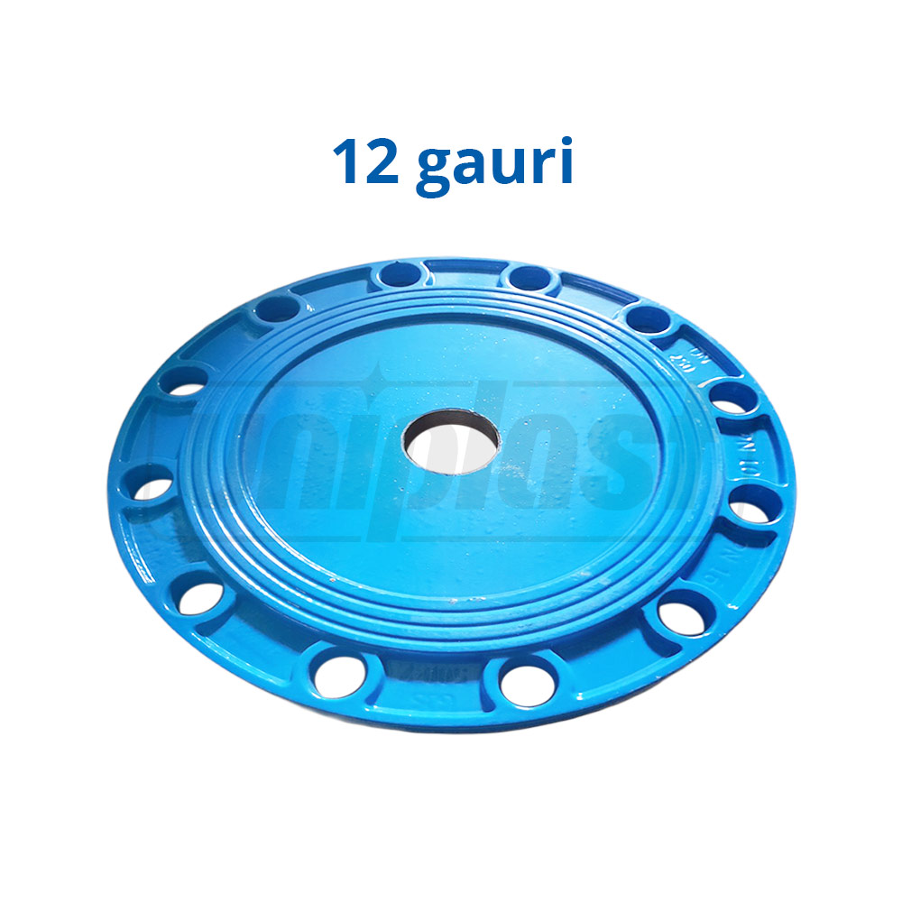 Flansa filetata fonta D.300x2" FI PN10/16 (12 gauri)  BLUCAST