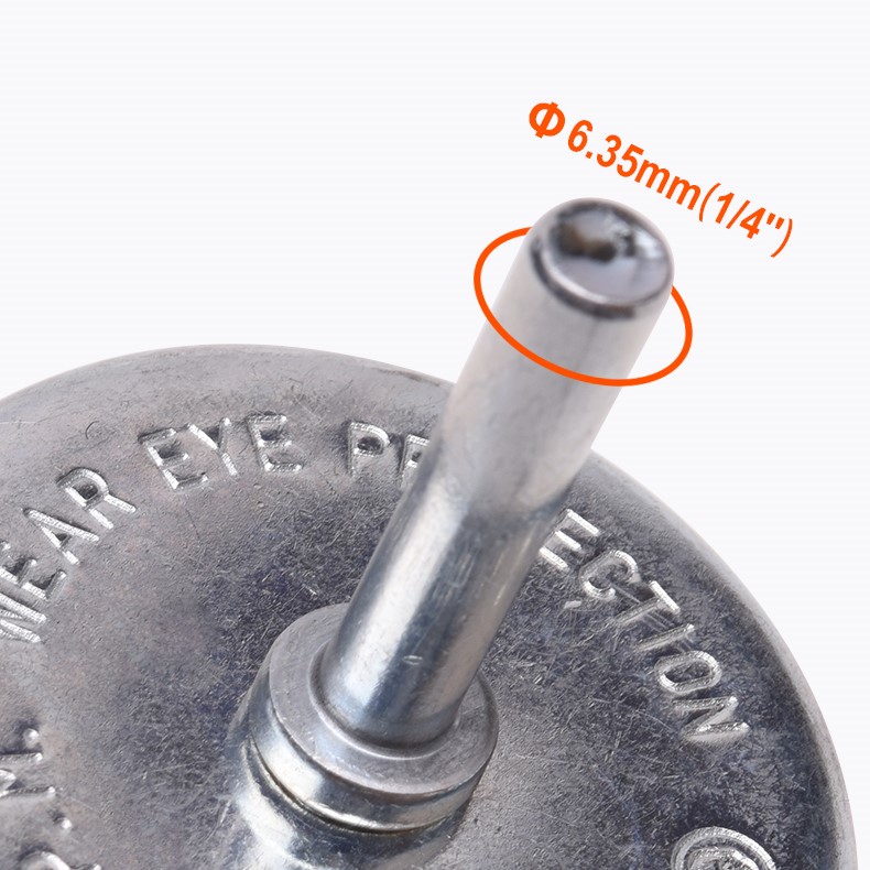 Perie rotativa de sarma pentru flex / polizor unghiular  75 mm Pro  HARDEN
