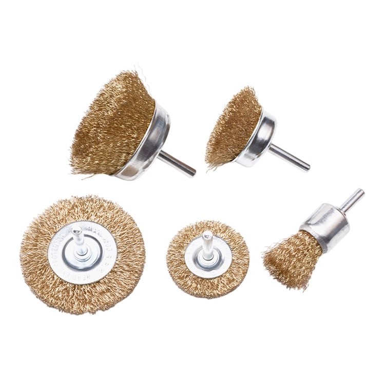 Perii rotative de sarma pentru polizor (set de 5 buc.) Pro  HARDEN