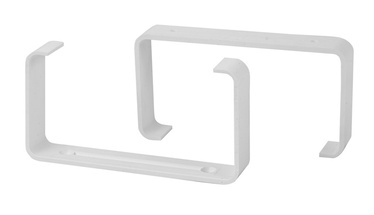 Suport tub ventilatie plat 55 x 220 mm (2 buc.) plastic KZ25  EUROPLAST