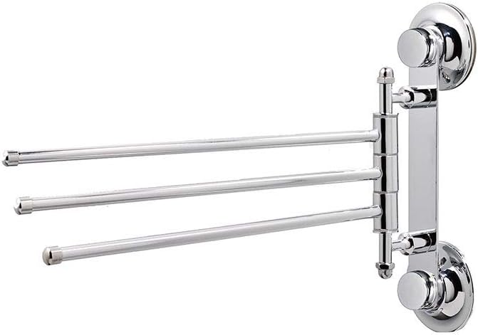Suport prosoape baie cu 3 bare cromate EverLoc 10240