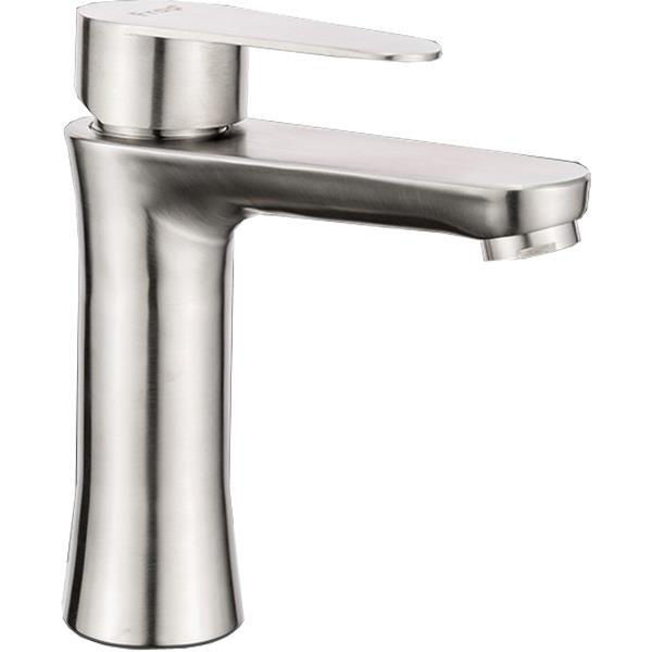 Baterie lavoar FRAP F1048 inox, cu piulita