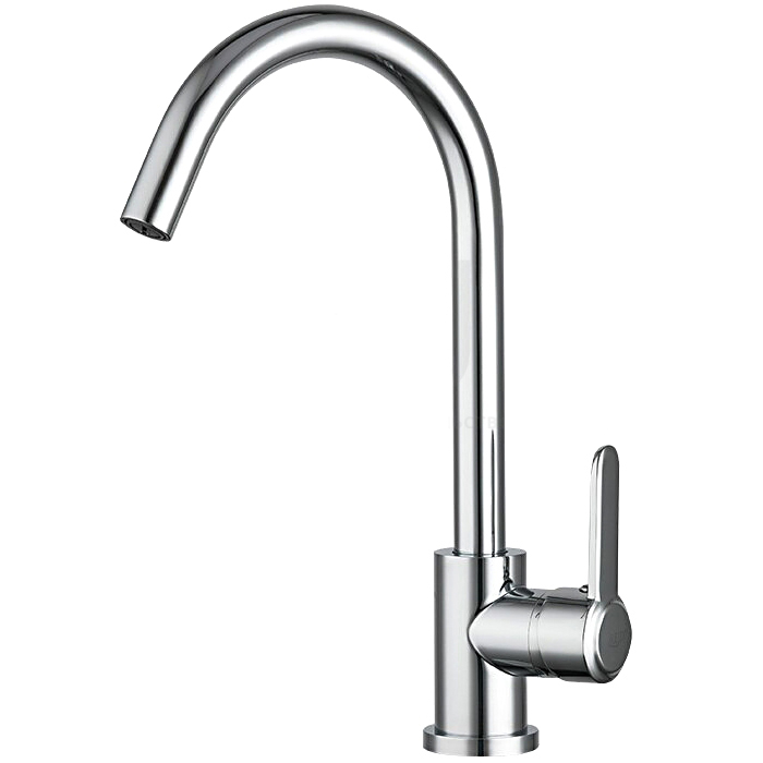 Смеситель для кухни с гайкой, хромированный R42052-10  FRUD