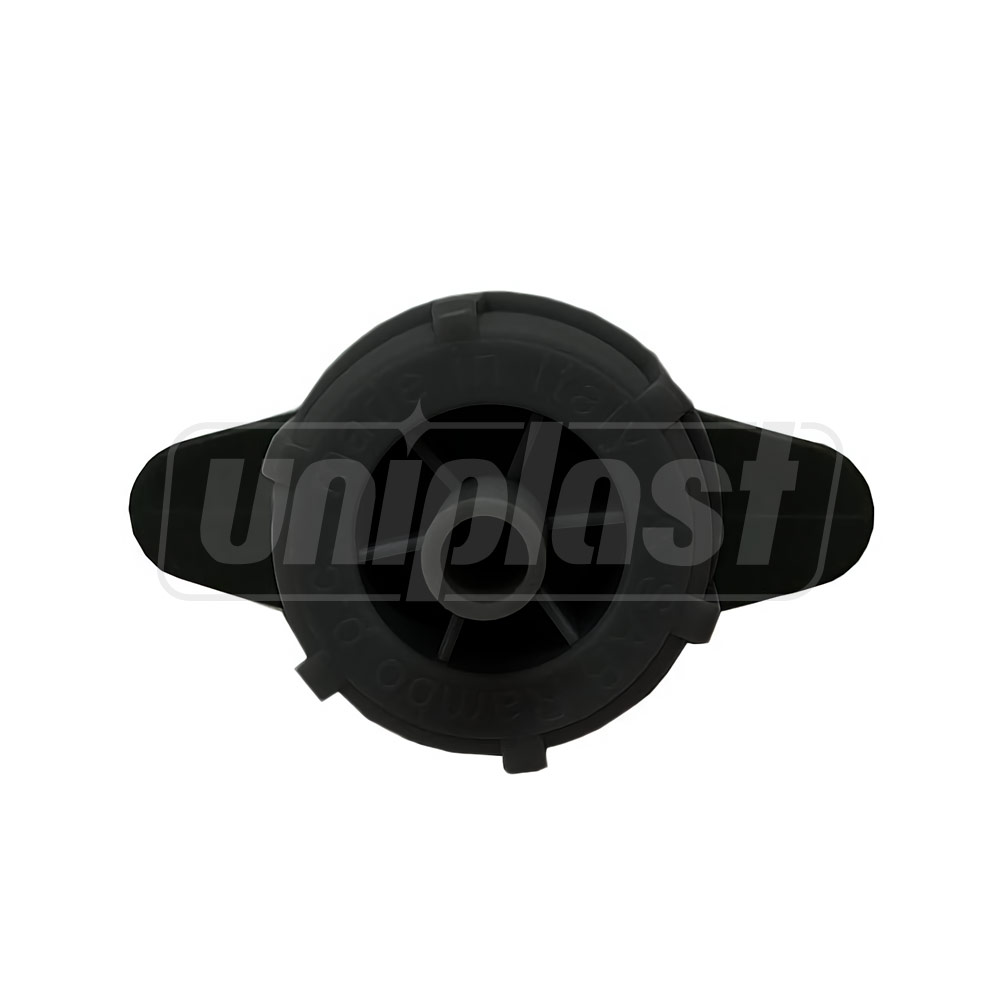 Emitator cu presiune compensata  D.5  1/4" 4 LPH, 0.8-3.2 bar (negru)  SAB