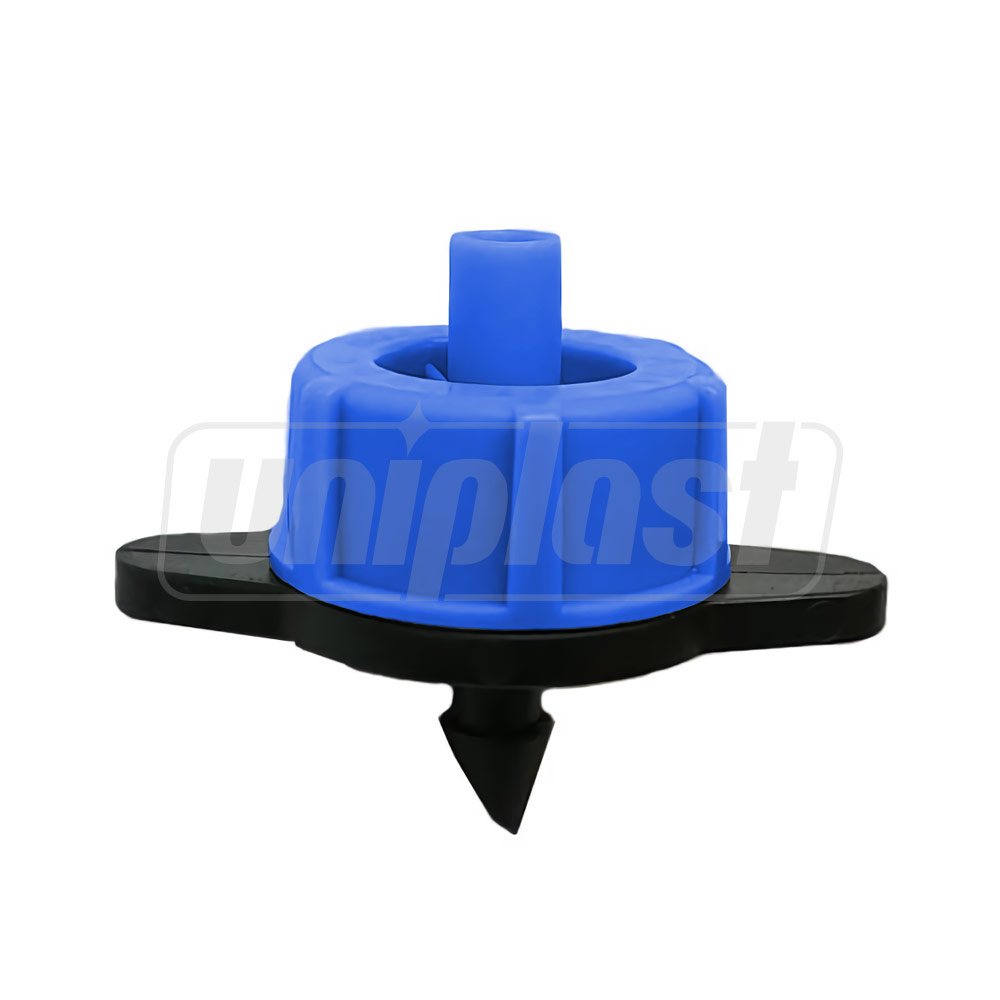 Emitator cu presiune compensata  D.5  1/4" 8 LPH, 0.8-3.2 bar (albastru)  SAB
