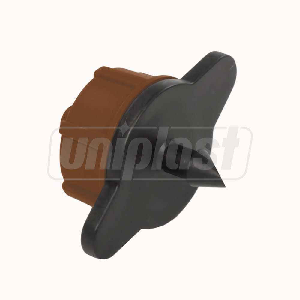 Emitator cu presiune compensata  D.5  1/4" 15 LPH, 0.8-3.2 bar (maro)  SAB