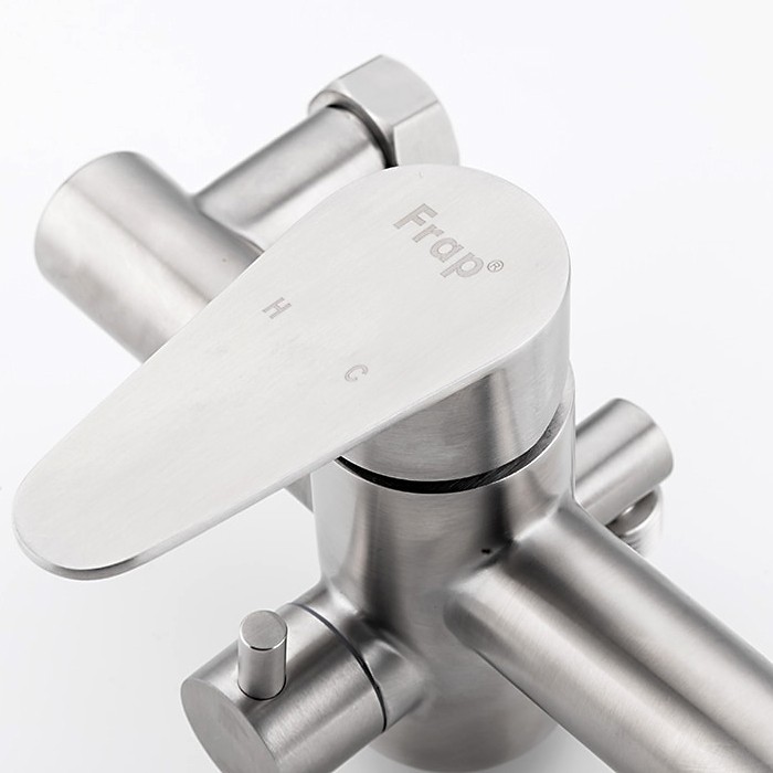 Baterie cada F 2248 gat lung, inox  FRAP
