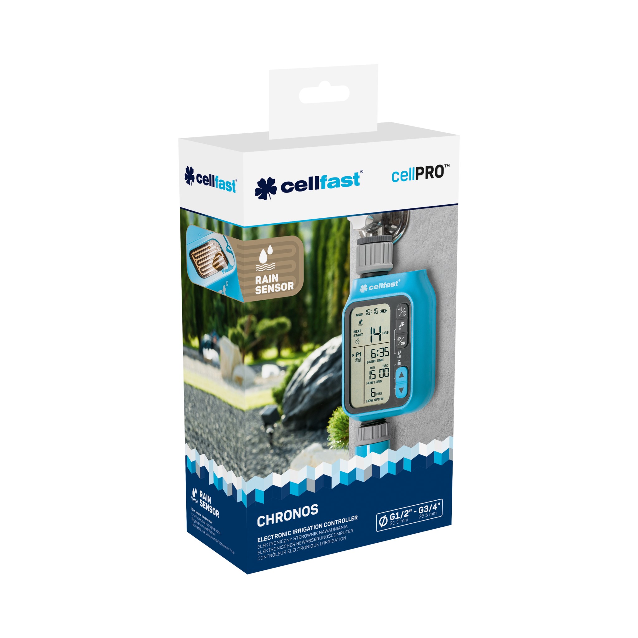 Controler electronic de irigare Chronos IDEAL™  CELLFAST