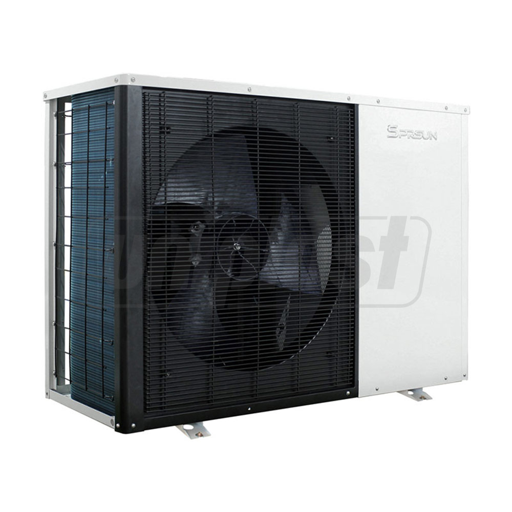 Pompa de caldura Monobloc aer/apa 11.6 kW, controler: SPRSUN, compressor: Panasonic, R32 EVI DC INVERTER 380V/3PH/50HZ  SPRSUN