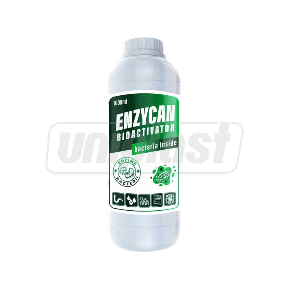 Bioactivator cu bacterii pentru eliminarea grasimilor, uleiurilor 1 L ENZYCAN  ECOTECH CHEMICALS