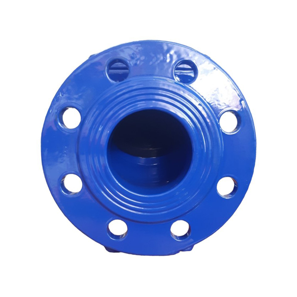 Supapa fonta de retinere flanse cu clapeta D. 80 (clapeta din cauciuc) PN10/16 L=260 mm (8 gauri)  WATO