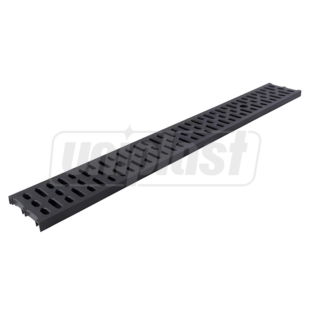 Gratar canalizare PP fara rigola 1000x126 mm A15 (negru) Art. 1712  ZMM MAXPOL