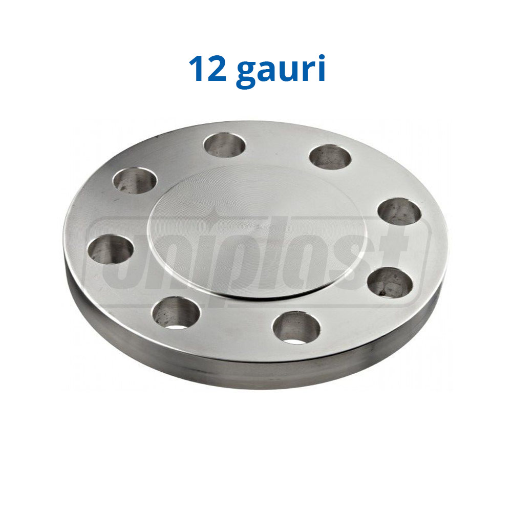 Flansa oarba otel D.300 (12") PN16 (12 gauri)  MOS