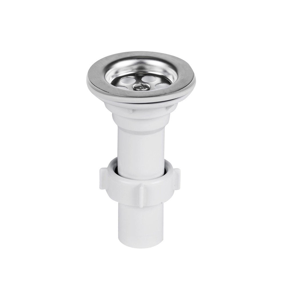 Ventil evacuare metalic cu teava D. 1.1/4" x 65 У0100.3100  SOLOPLAST
