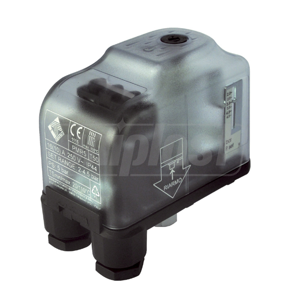 Presostat pentru sisteme de incalzire PMR5, 2-4.5 bar  ITALTECNICA