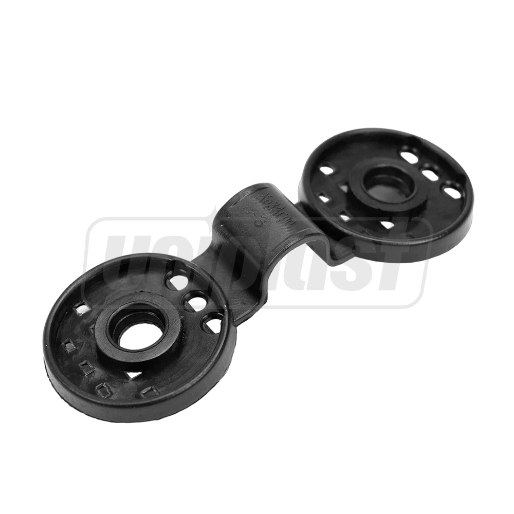 Clips plastic pentru plasa umbrire negru rotund BCK4-BK-L  BRADAS