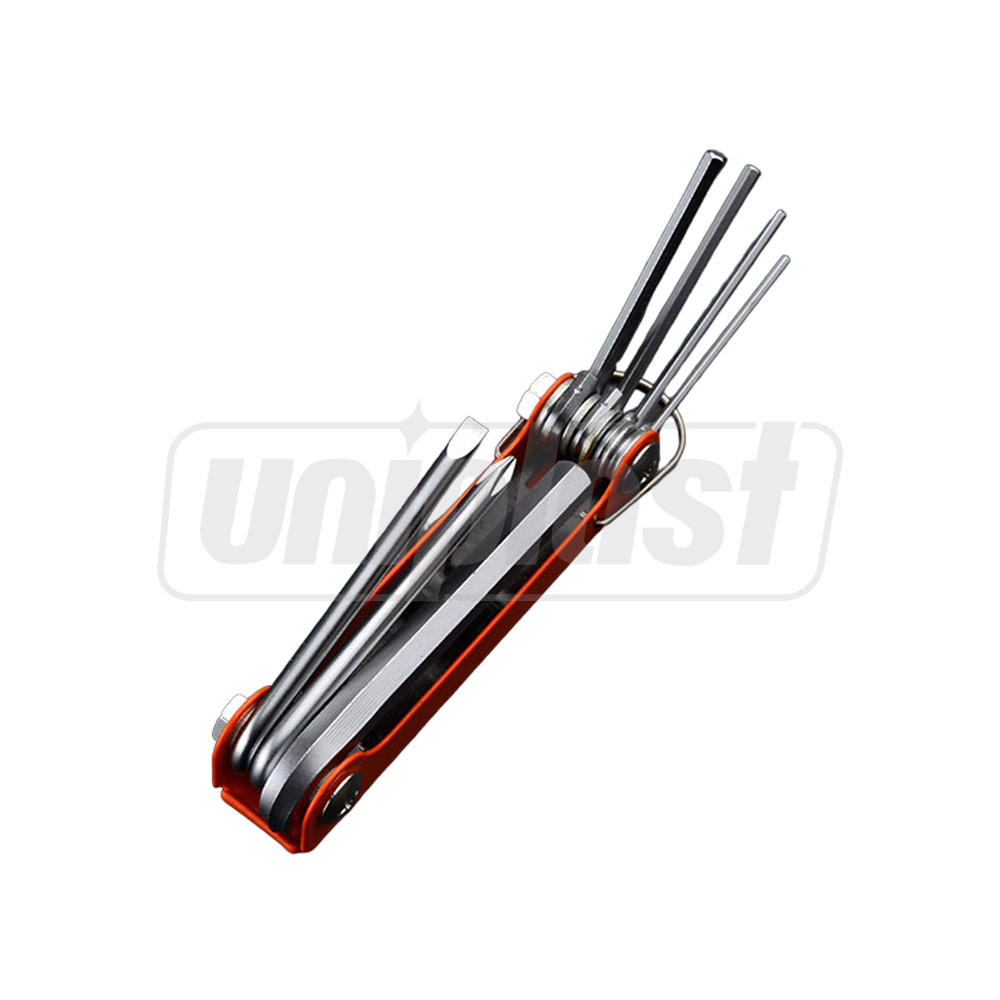 Set de chei si surubelnite, pliabile in suport - 7 in 1 (1.5-8 mm) Pro  HARDEN