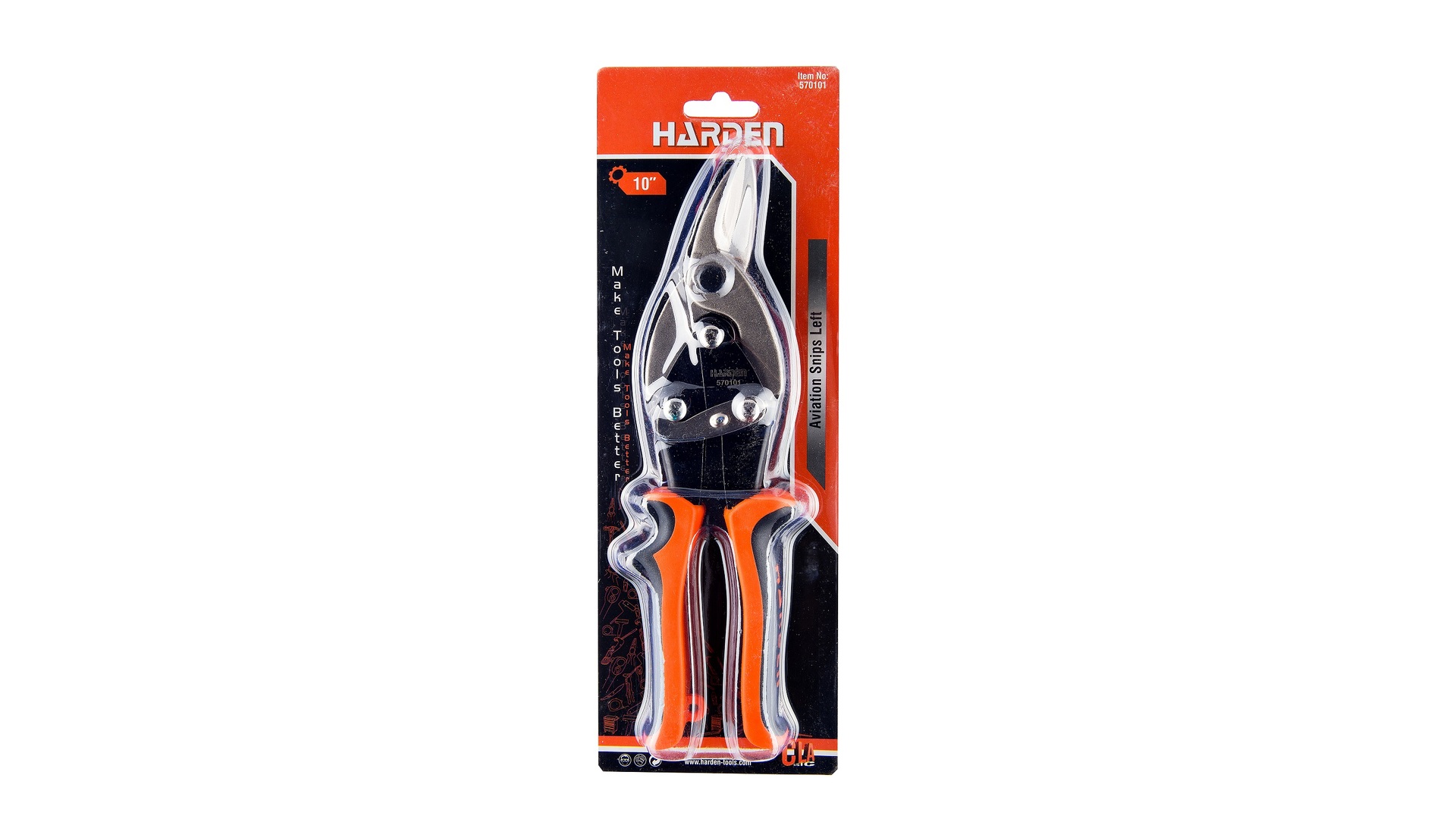 Foarfeca tabla (stanga) 250 mm / 10" Pro  HARDEN
