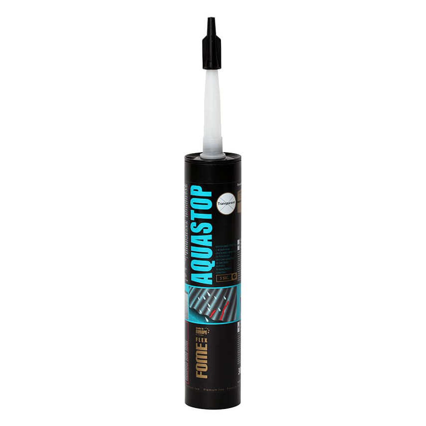 Etansant de cauciuc pentru acoperis AQUA STOP transparent 300 ml  FOME FLEX
