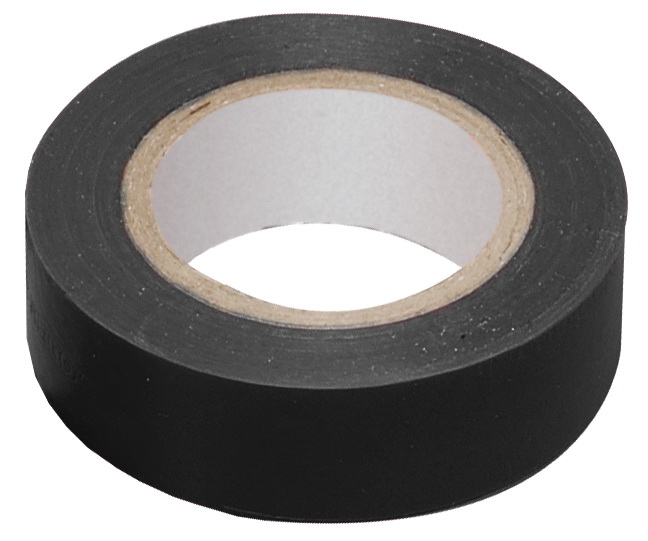 Banda izolatoare PVC 10 mm x 20 m (neagra)  HARDEN