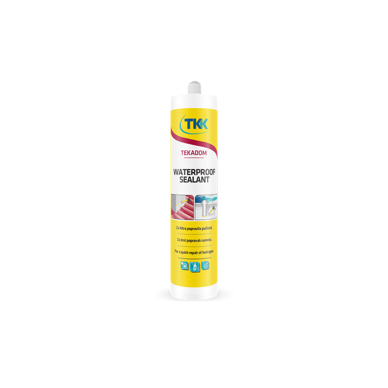 Etansant termorezistent 1600°C negru 300 ml TKK