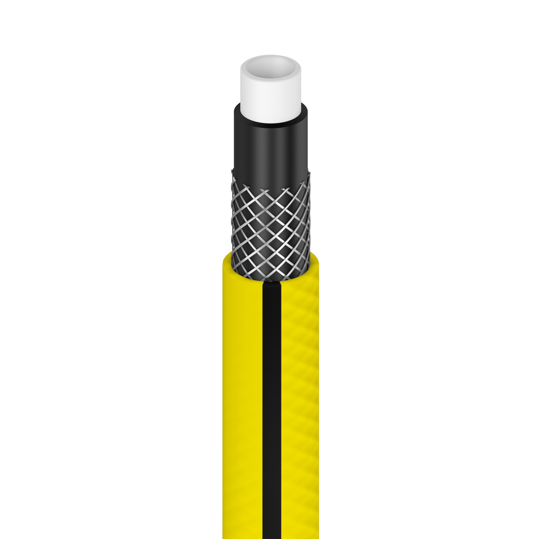Шланг 4YELLOW D. 1/2" (12-15 мм) 20 bar поливочный 10-502  CELLFAST L=50 м