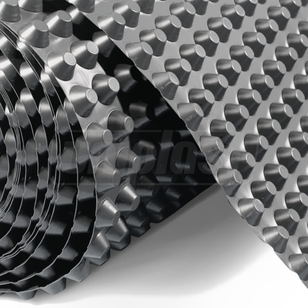 Membrana HDPE Isostud BLACK STAR 100 cm x 20 m, 350 g