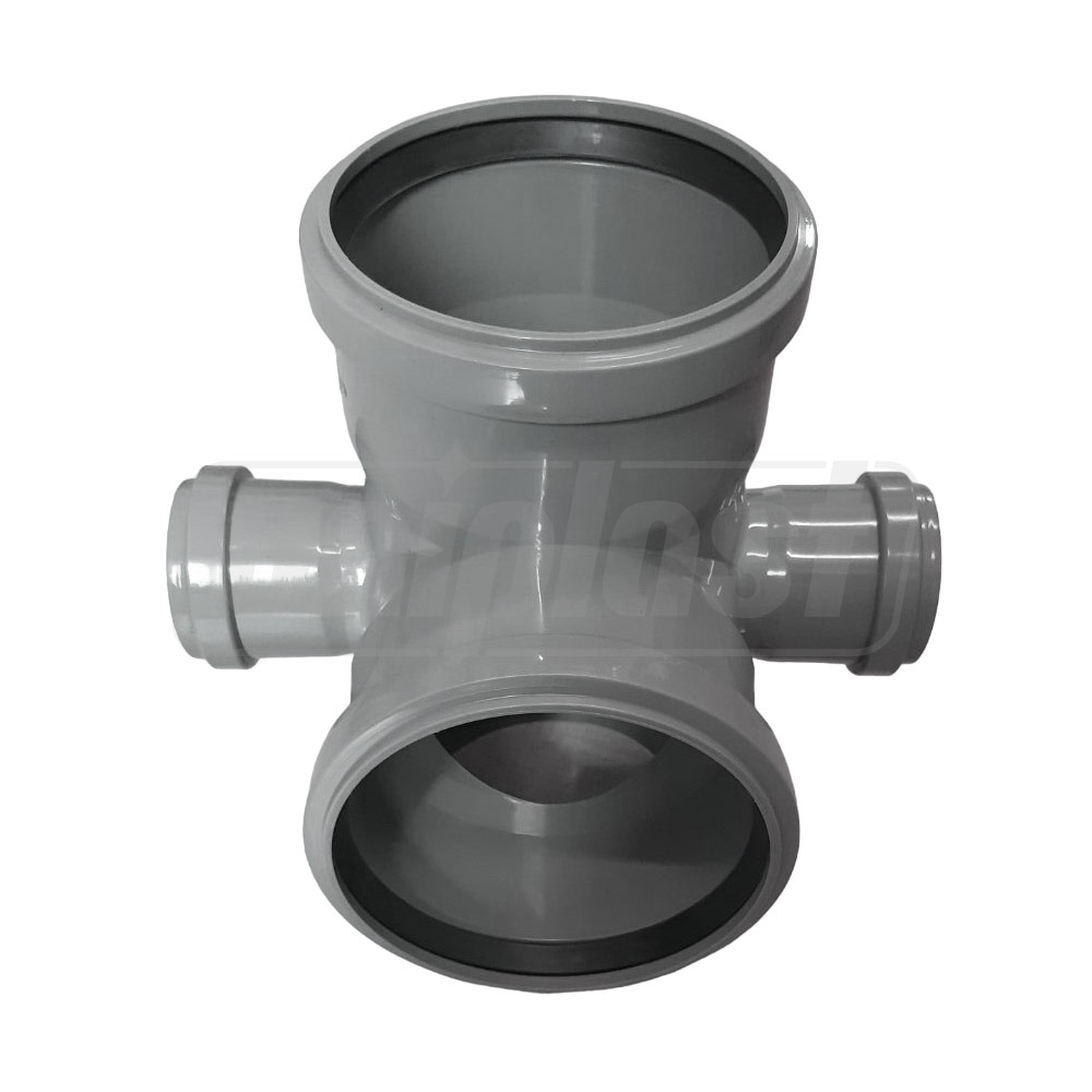 Крестовина ПП двухплоскостная D.110 x 110 / 90° x 50 x 50 / 90° двухсторонняя  SVK