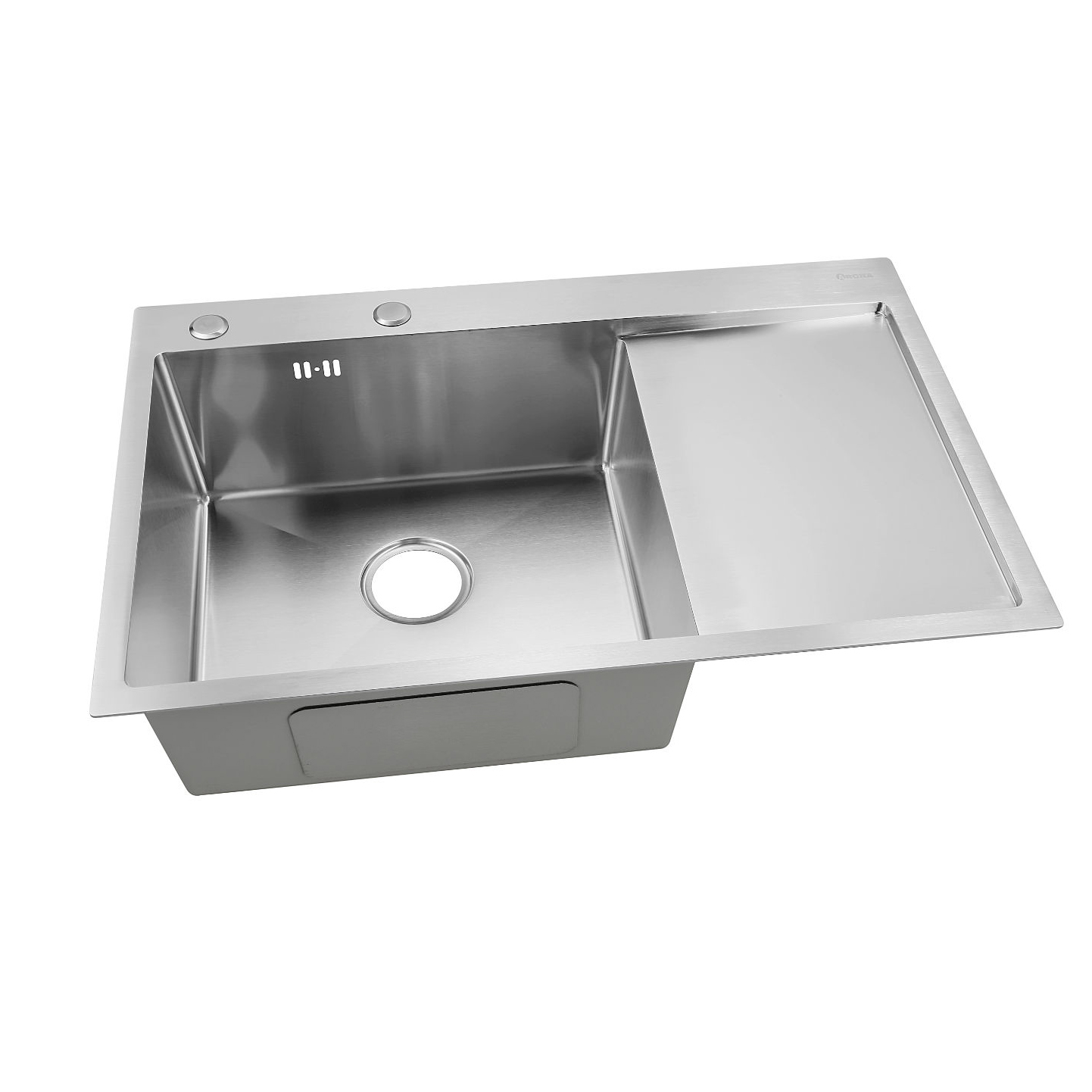 Chiuveta de bucatarie inox 3 mm ZERIX ZH (satin) stanga 7849 L