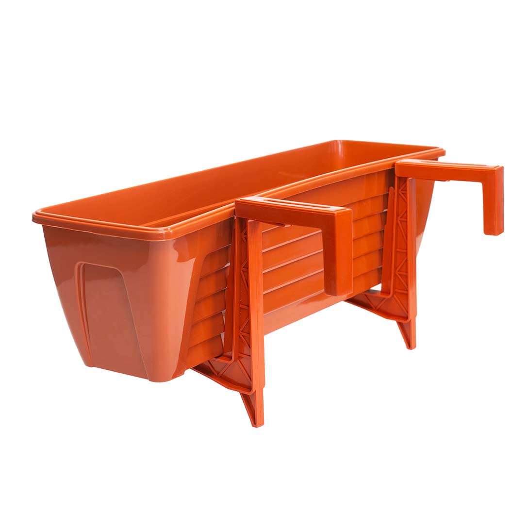 Suport jardiniera Happy Plants set 2 buc. (teracota)